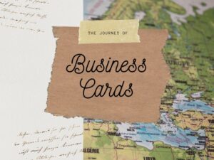 The Origins of Business Cards: A Journey Through History/ Η ιστορία της επαγγελματικής κάρτας